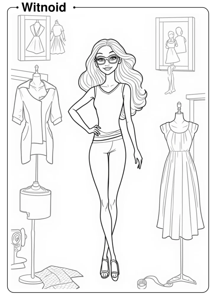 Fashion Designer Barbie in Boutique