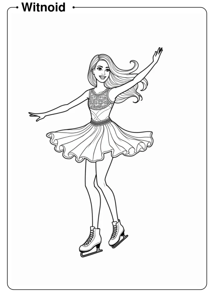 Ice Skater Barbie on Ice Skater Barbie