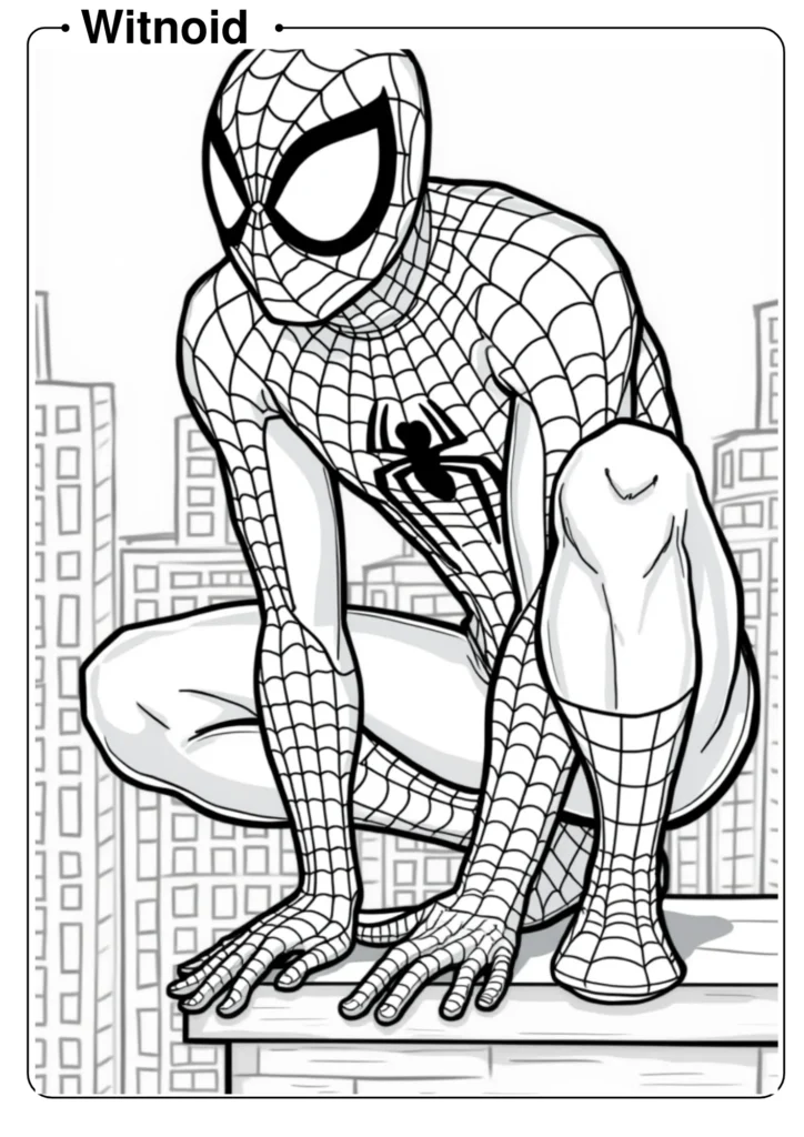 Iconic Spider-Man Stance