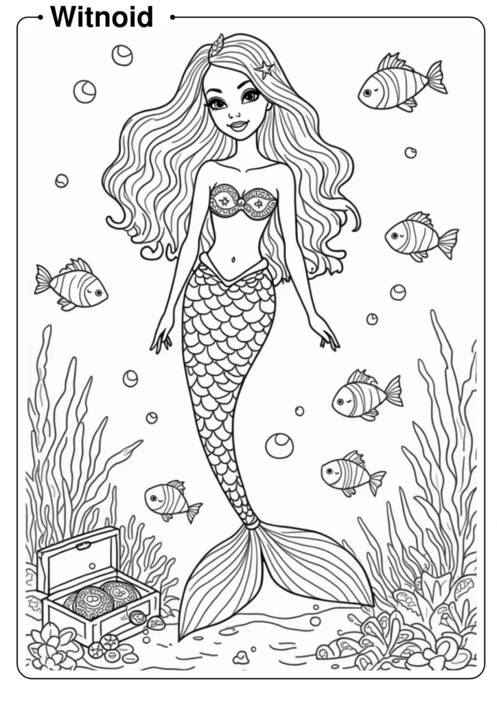 Mermaid Barbie Under the Barbie Under the Sea