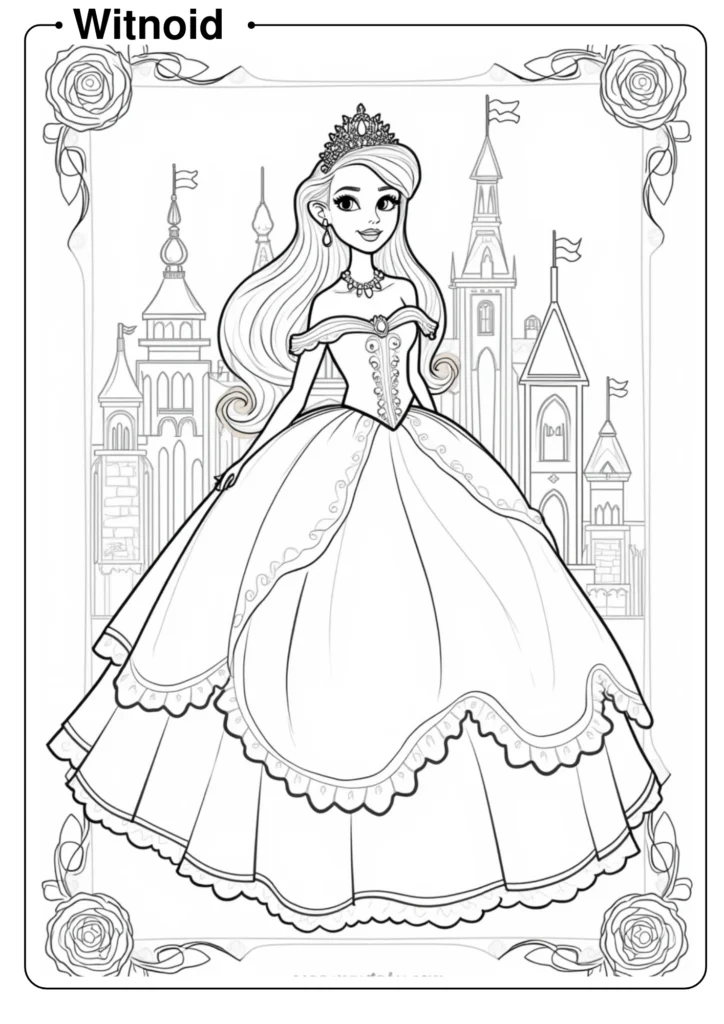 Princess Barbie in Royal Ball Gown