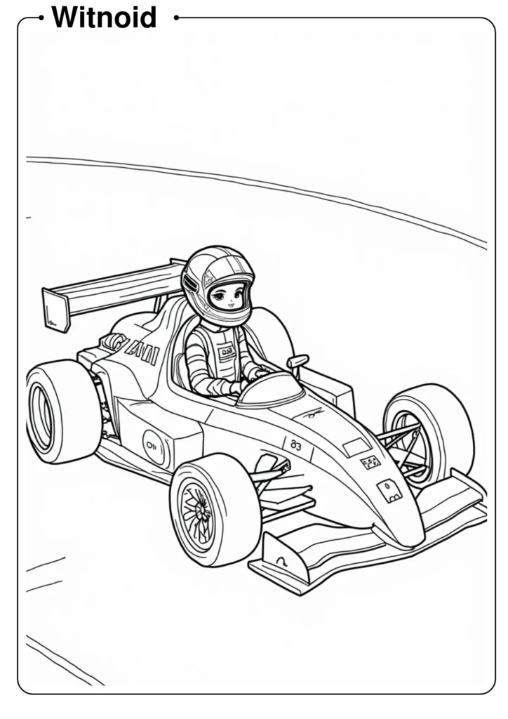 Race Car Driver Barbie