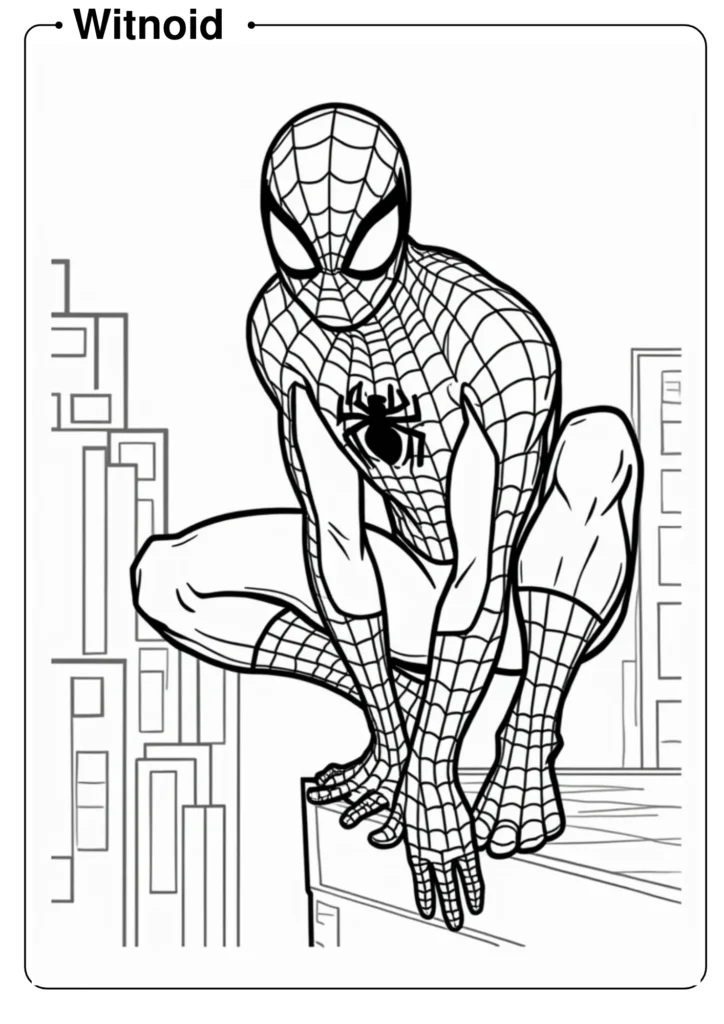 Signature Spider-Man Pose