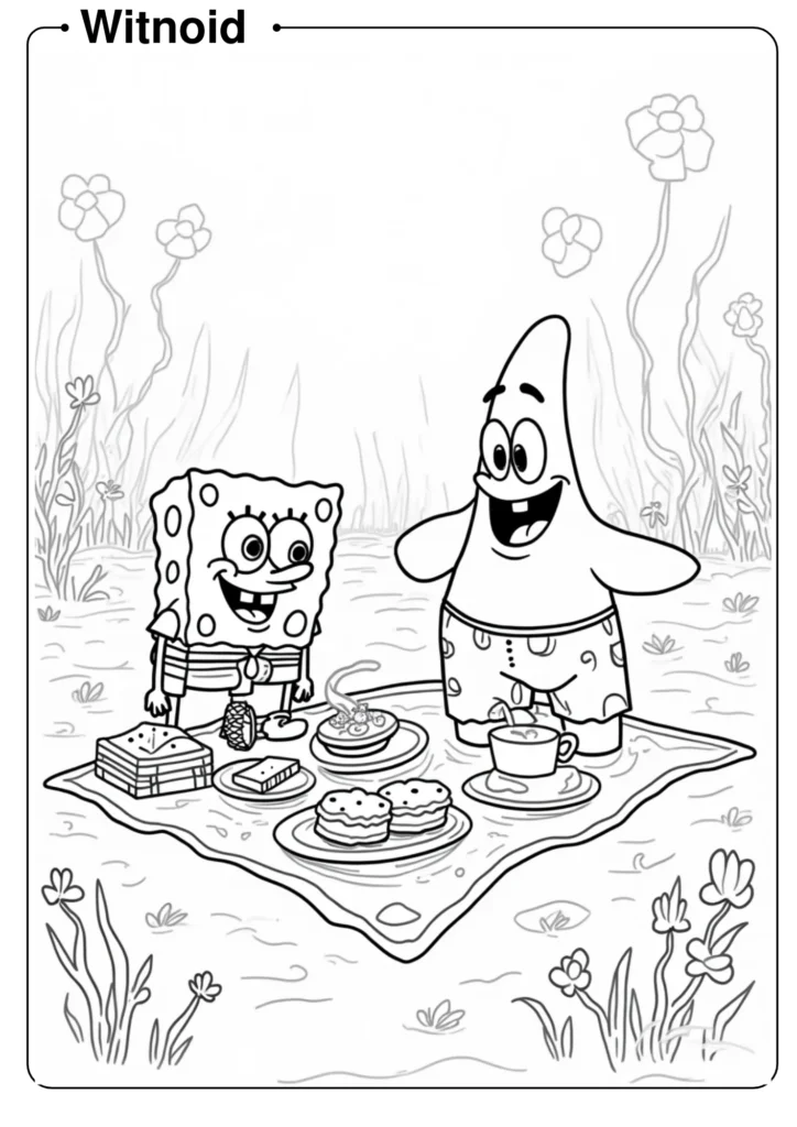 SpongeBob and Patrick 