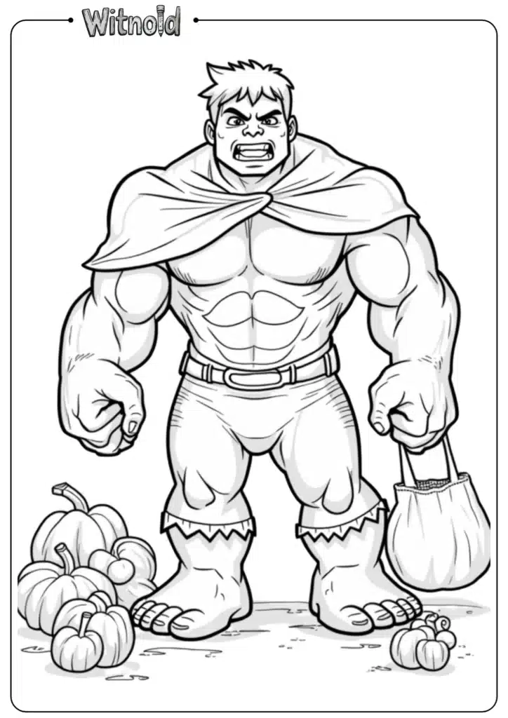 hulk coloring pages