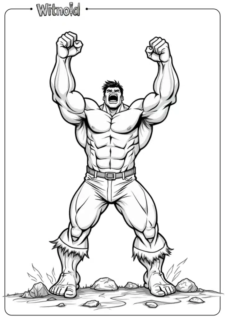 hulk coloring pages