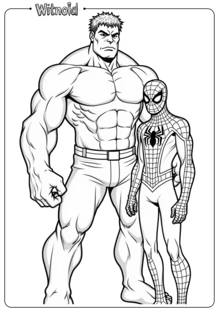 hulk coloring pages