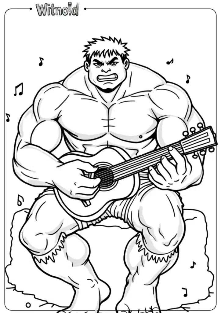 hulk coloring pages