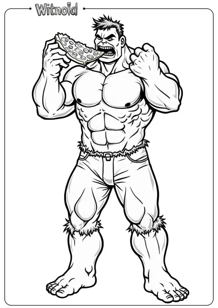 hulk coloring pages