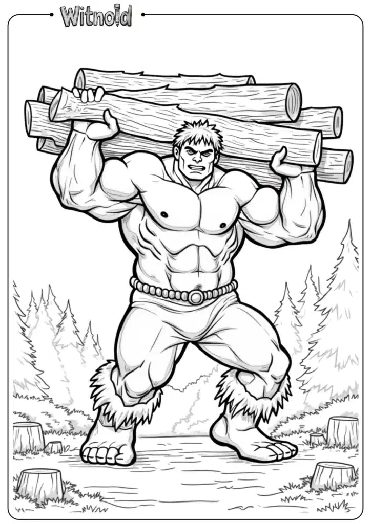 hulk coloring pages