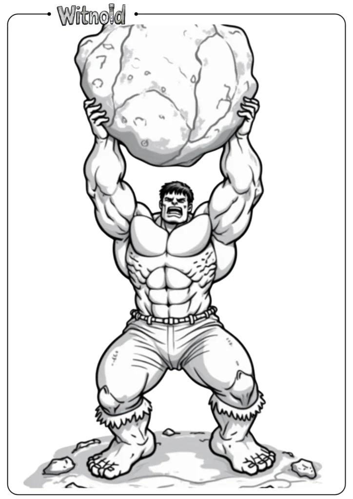 hulk coloring pages