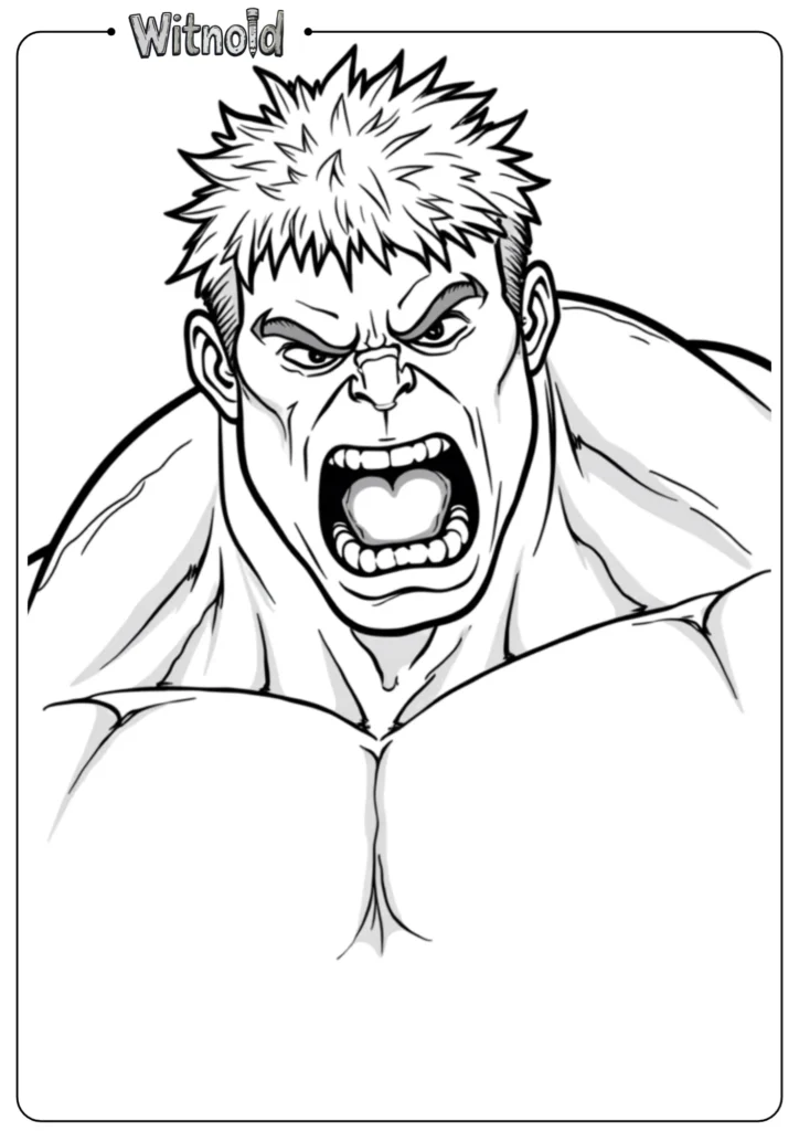hulk coloring pages
