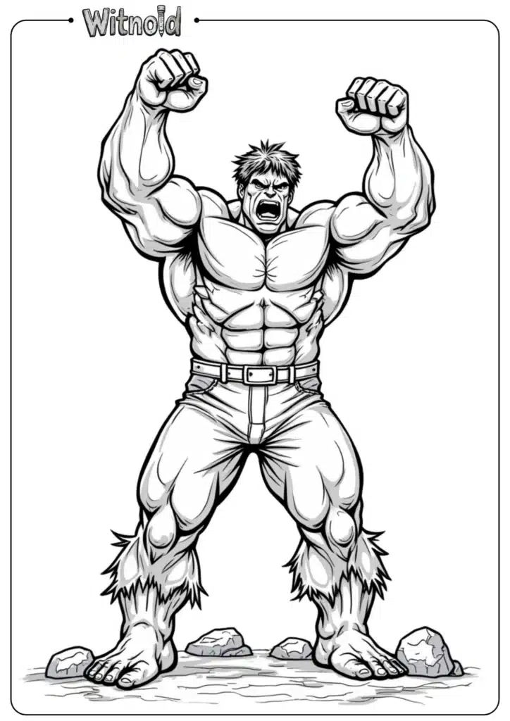 hulk coloring pages