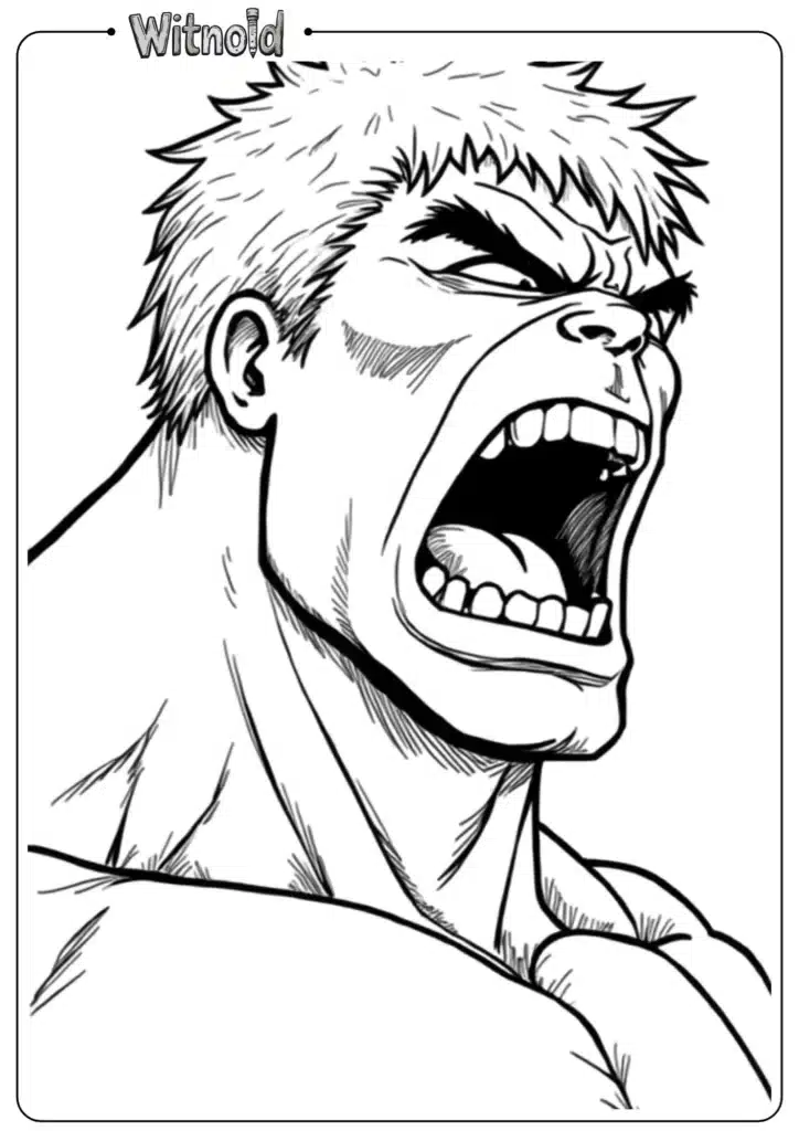 hulk coloring pages