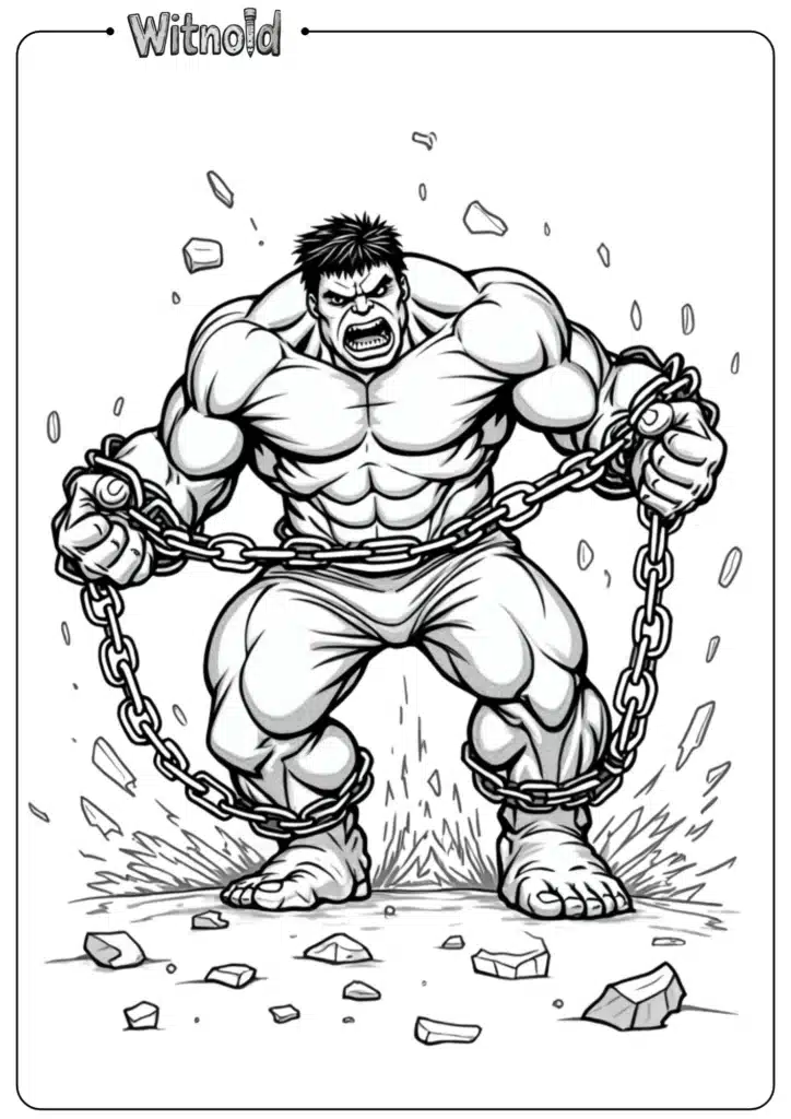 hulk coloring pages
