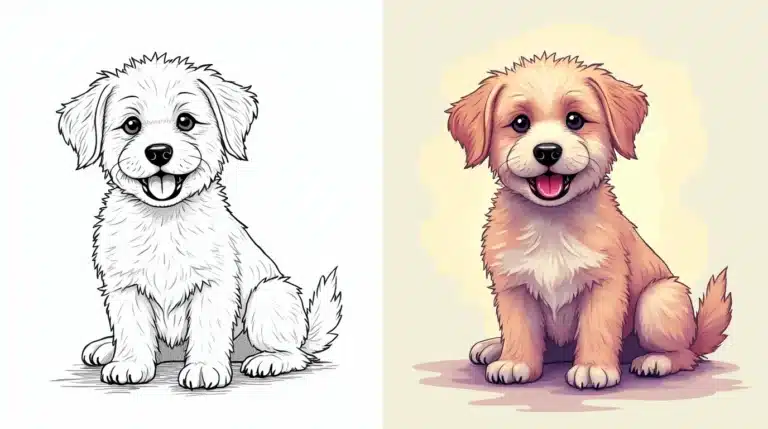 dog coloring pages