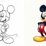 mickey mouse coloring pages