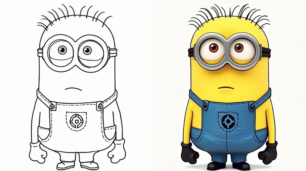 Minion Coloring Pages