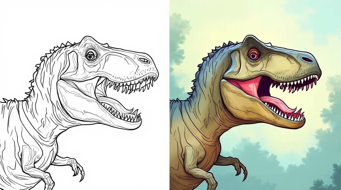 dinosaur coloring pages